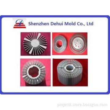 Customized Heat Sink Aluminum Extrusion Profiles For LED An